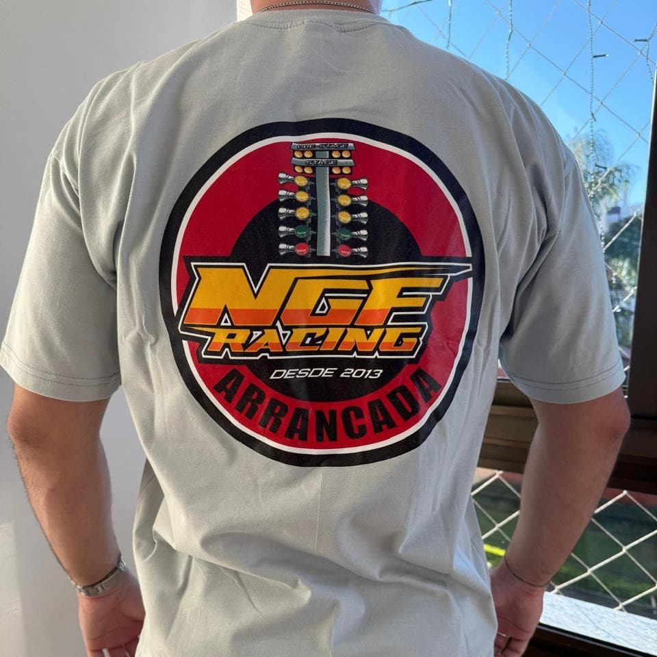 Camiseta NGF Racing Basic - Cinza - foto 2